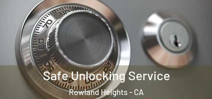 Safe Unlocking Service Rowland Heights - CA